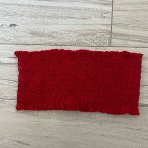 Cropped brandy Melville! Tube top